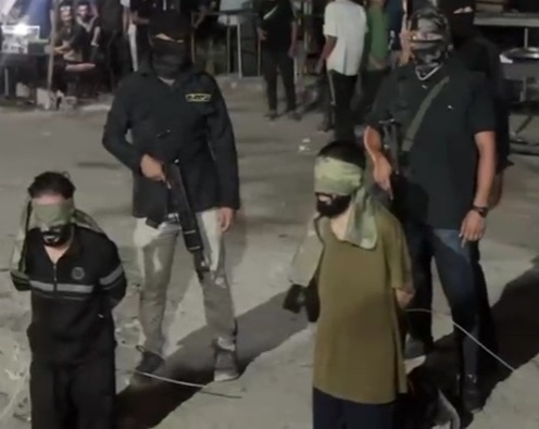 Hamas Publicly Executes Three Gazans