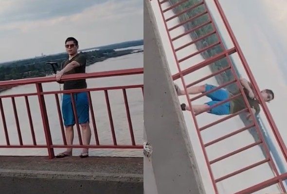 Man Jumps From A Tall Bridge In Paraguay, Dies