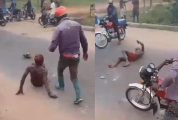 Man Accused Of Motorcycle Theft Ran Over And Stoned To Death By Mob