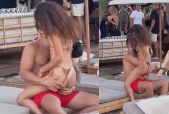 Busted At Public Pool !