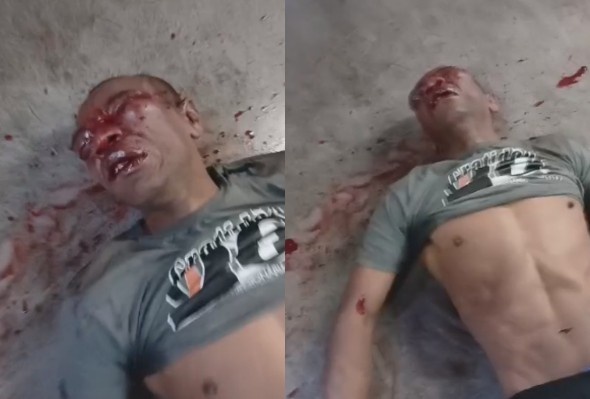 Criminal Kicked In The Head After Trying To Rob Train Passengers