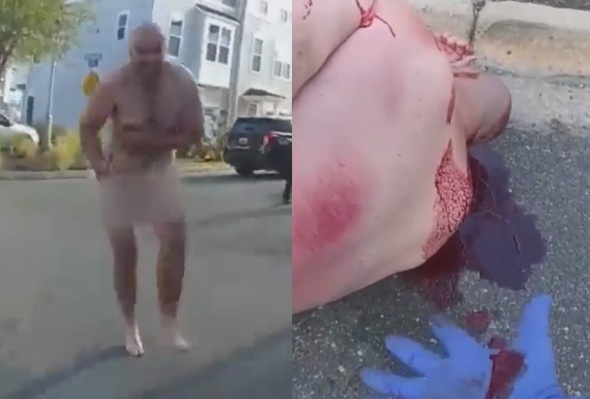 Naked Knifeman Fatally Shot By Maryland Officer