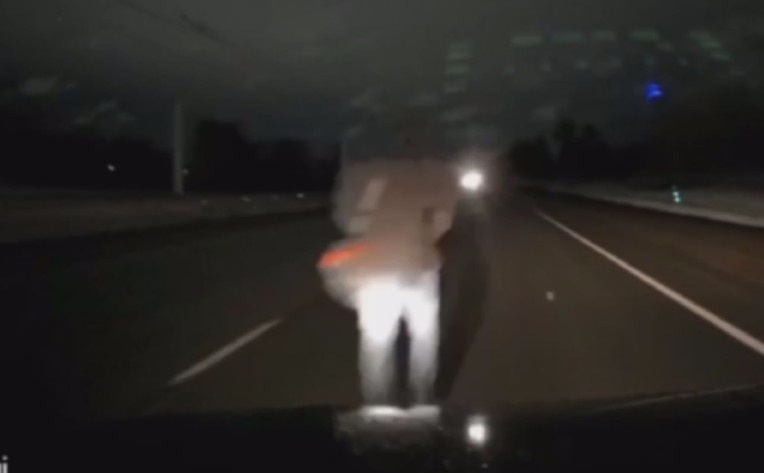 Stranger In The Night: Man Walking On Road Killed By An Old Toyota