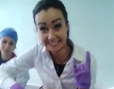 She enjoys her job very much.