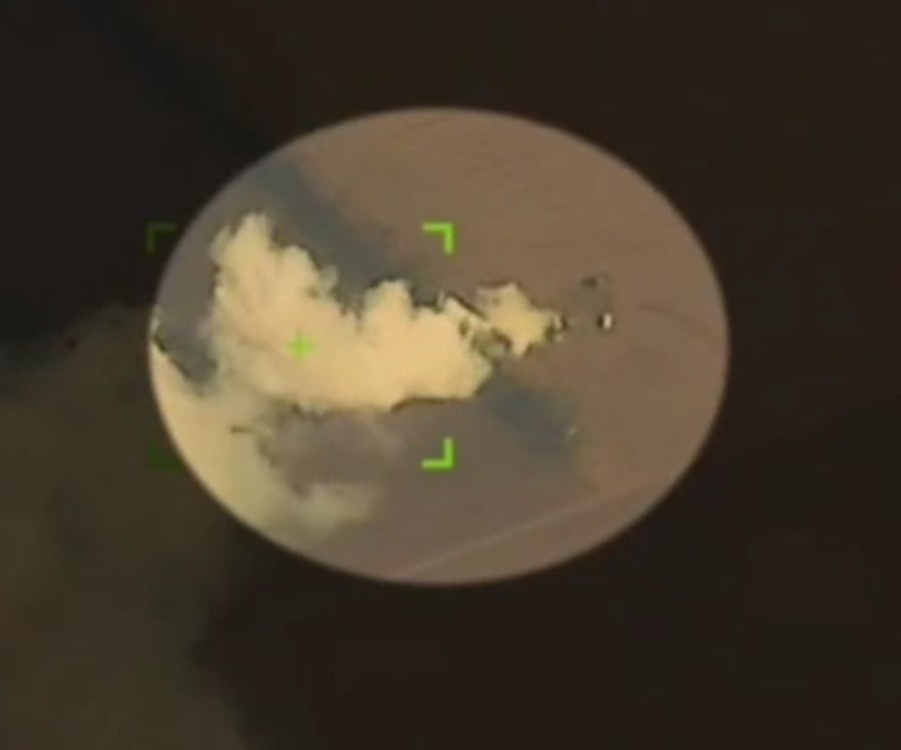 American Patriot system destroyed by cluster attack. 