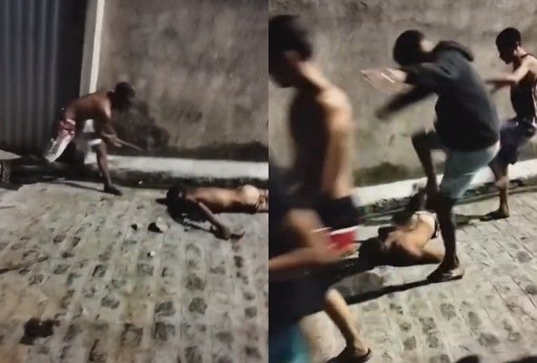 Man Accused Of Robberies Brutalized By Locals In Brazil