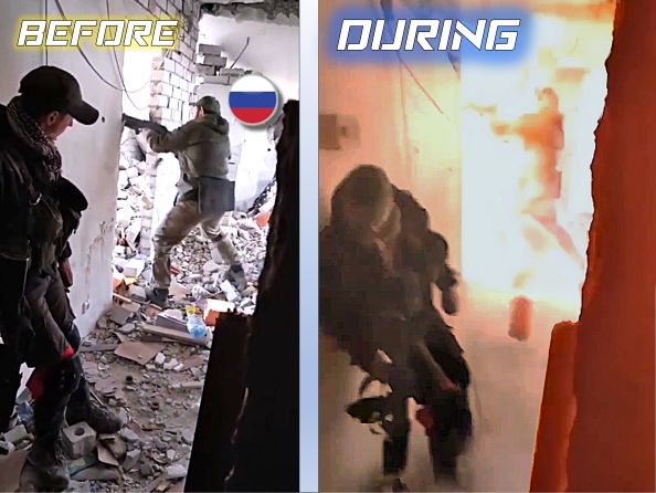 Russian Shitshow: Grenade Rebounds, Kills TikTok-Rambo