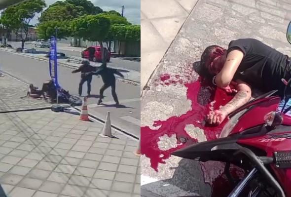 Man Executed By Two Gunmen Next To His Wife (better quality,aftermath)