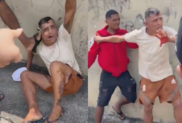 Motorcycle Thief Caught And Kicked In The Head