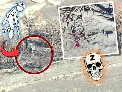 Russian Spetsnaz on Crutches Just Got Chopped Up