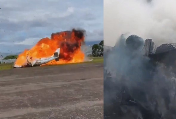 Two Killed In Fiery Small Plane Crash In Venezuela