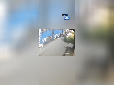 NOT SHOCKING ENOUGH MOTORCYCLE ACCIDENT 