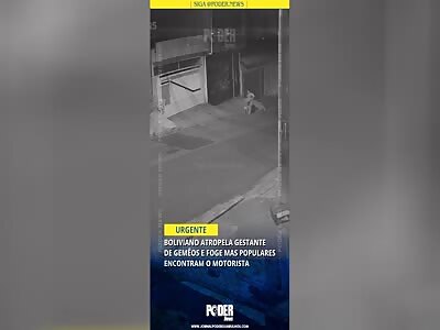 PREGNANT HIT BY CAR, DRIVER FLEES