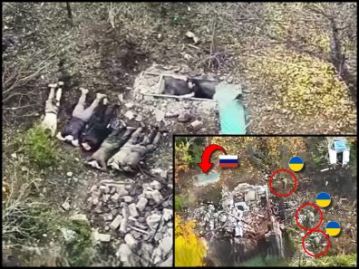 Ukrainians Smoke Out Cellar, Capture Zombie Russians