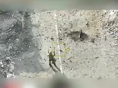 Russian drone killed its comrade.