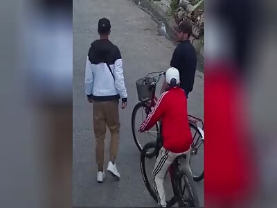 MAN BEING KILLED BY SHOTS AFTER AN ARGUMENT