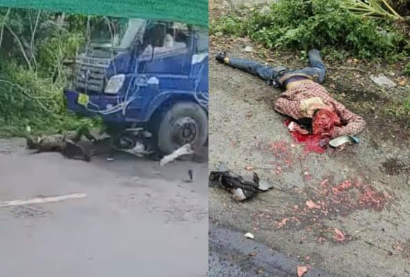 Skull Crushing Accident Caught On CCTV