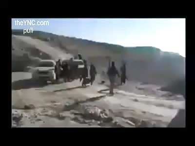 an attack on the western Samarra line Leine