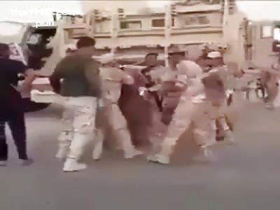 Iraqi Sunnis civilians Fleeing from Mosul Brutally tortured by Iraqi army