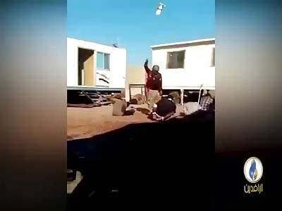  Iraqi Sunnis civilians Brutally tortured by  Sectarian  Iraqi army in #Mosul 