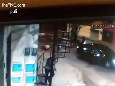 Drive By Double Murder Caught on CCTV