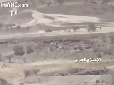 Yemeni Ansarullah Targeting Saudi Car