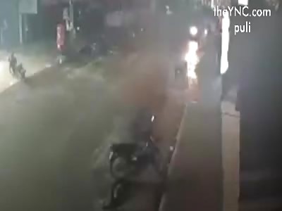 Man drags girlfriend