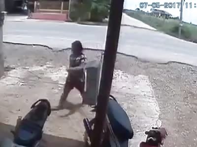 Accident, hit and run The girl died on the spot