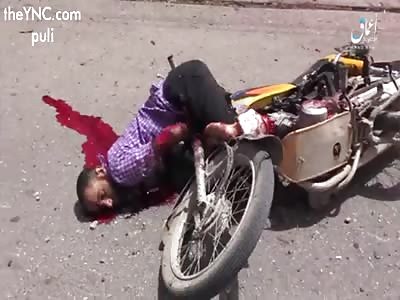 of the fall of the projectiles fired by the Iraqi forces in the homes of the residents in the district of Al-Rifa