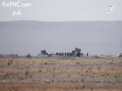 Bulldozer destroyed the PKK a guided missile in the old northwest area age of Deir al-Zour