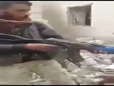 Brutal execution to pricionero in Raqq