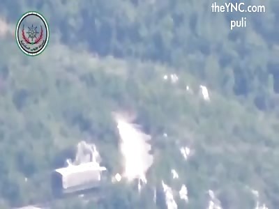 1st Coastal Division blowing up Assad truck with TOW in Northern