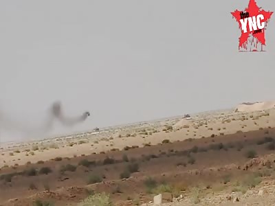 ISIS ATGM strike against Assad regime truck in DeirEzzor 
