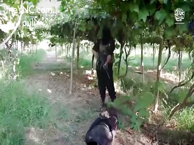 New ISIS Execution : beheading and Machine gun 
