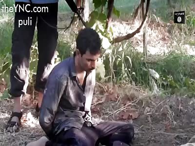 ISIS Execution With A Shots Blast To The Head