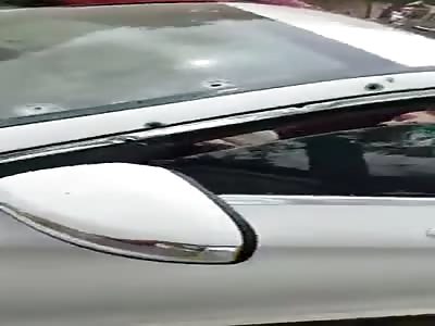 man executed in his car