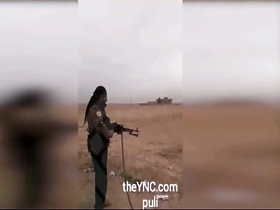 Brutal Machine Gun Execution 