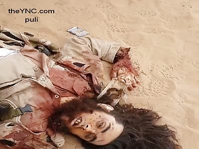 soldiers show their fallen opponent