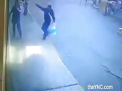 CCTV of Assassination of Police Commander in Acapulco, Mexico