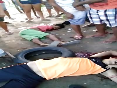 The triple homicide is registered in the city of Capim Grosso Brazil