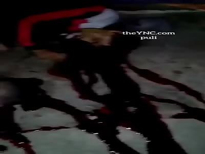 ACCIDENT, 4 motorcyclists, played with speed but went straight to hell