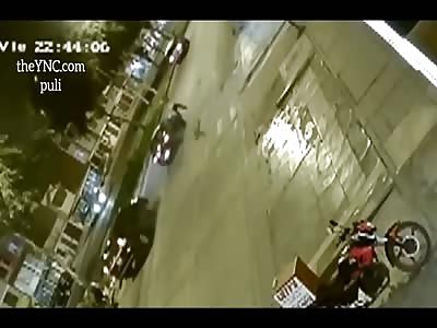 the imprudence of a driver left an old woman without life in PERU