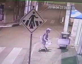 accident strong impact between car and motorcycle