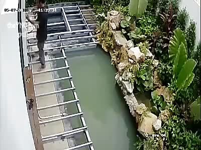 SHOCKING: Thai Man Electrocuted to Death from Wiring Near Fish Pond