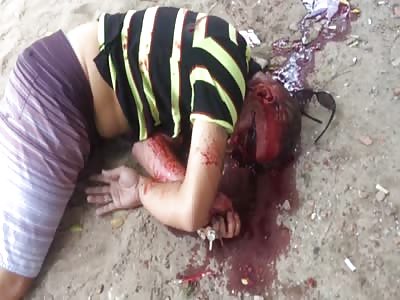 EXECUTED man with head shots