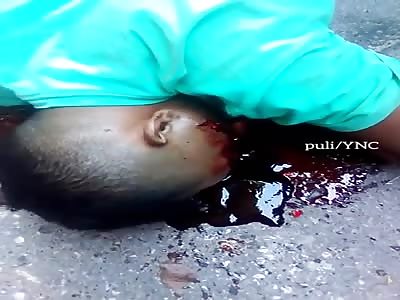 MAN EXECUTED WITH VARIOUS SHOTS IN THE HEAD Candeias (BRAZIL Bahia)