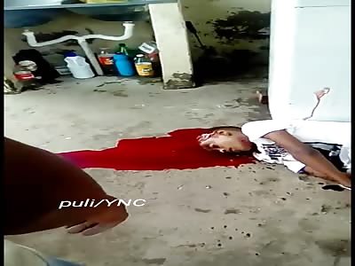 MURDER ... MAN WITH A SHOT AT THE HEAD