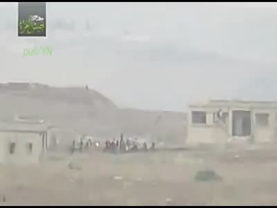 Video shows rebels blowing up a large group of Assad forces with TOW in Northern Hama