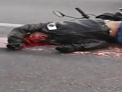MOTORCYCLE ACCIDENT WITH FATAL VICTIM