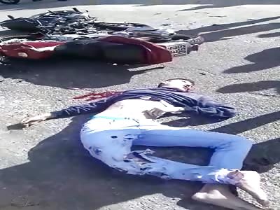 MOTORCYCLE ACCIDENT WITH FATAL VICTIM